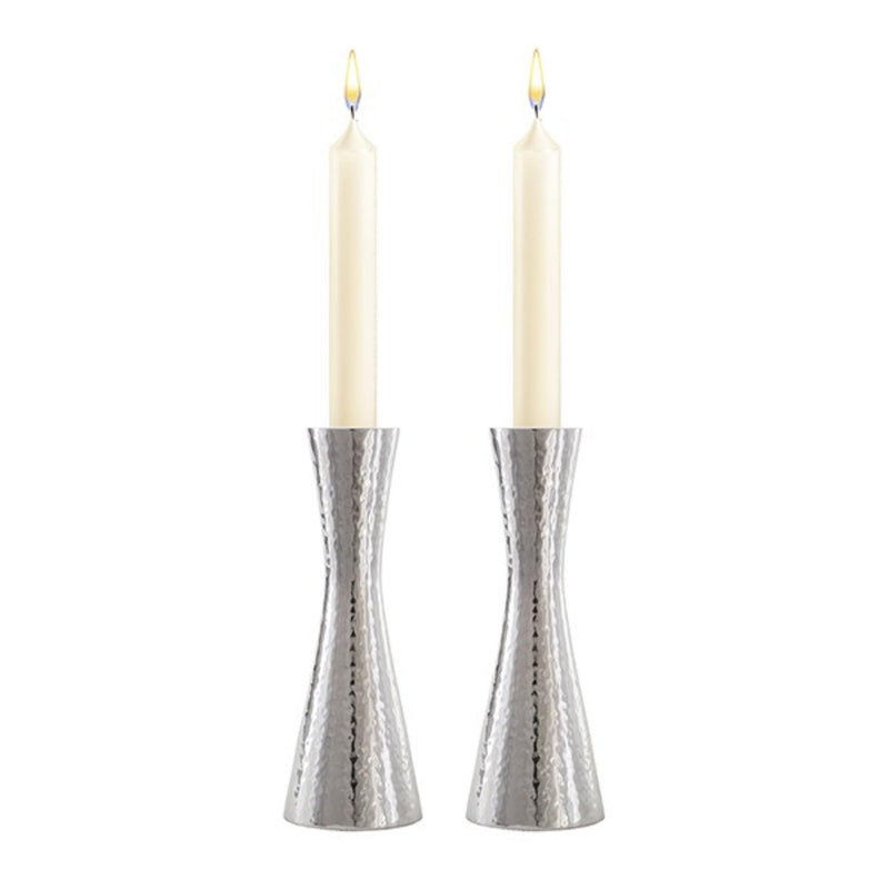 Hammered Small Candlesticks by Yair Emanuel