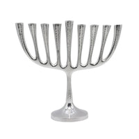 Classic Large Hammered Branch Chanukiah Menorah by Yair Emanuel