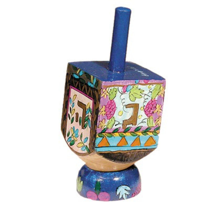 Flowers 'Sham' Dreidel with Stand by Yair Emanuel (Copy)