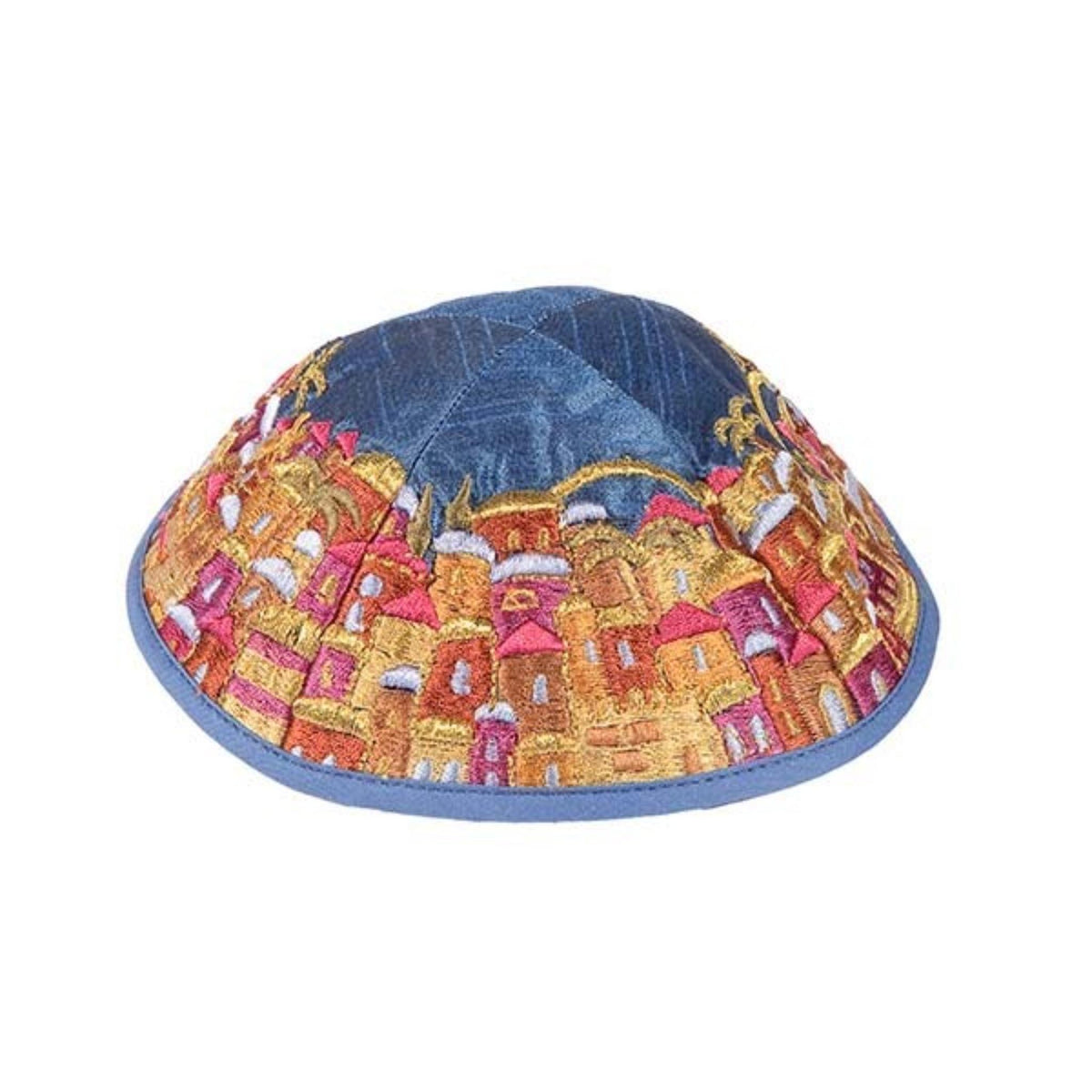 Walls Of Jerusalem in Multi Colour Talit Medium with Matching Bag/Kippah Yair Emanuel