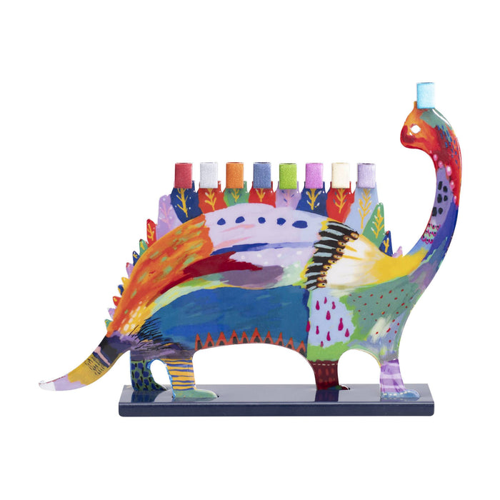 Dinosaur Chanukiah by Yair Emanuel