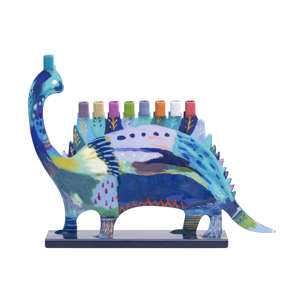 Dinosaur Chanukiah by Yair Emanuel