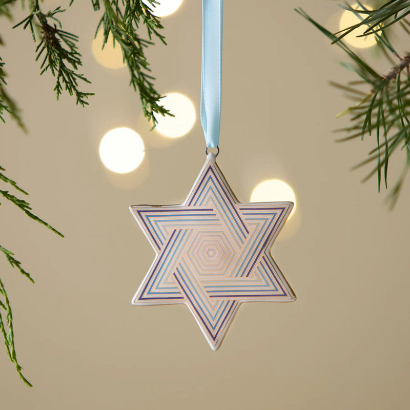 Star Of David Ornament by Jonathan Adler