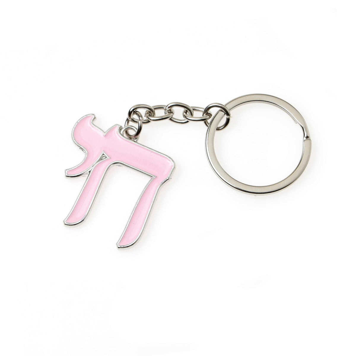 Chai Key Ring in Pink