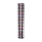 Discs Maroon (10cm Scroll) Mezuzah by Yair Emanuel