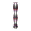 Discs Maroon (12cm Scroll) Mezuzah by Yair Emanuel