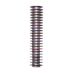 Discs Maroon (12cm Scroll) Mezuzah by Yair Emanuel