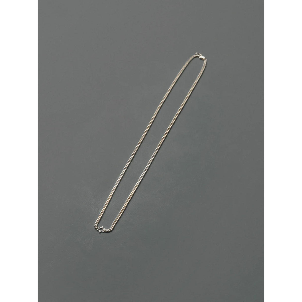 Men's Shelev Necklace Star Of David Edition in recycled 925 Sterling Silver by Oriya