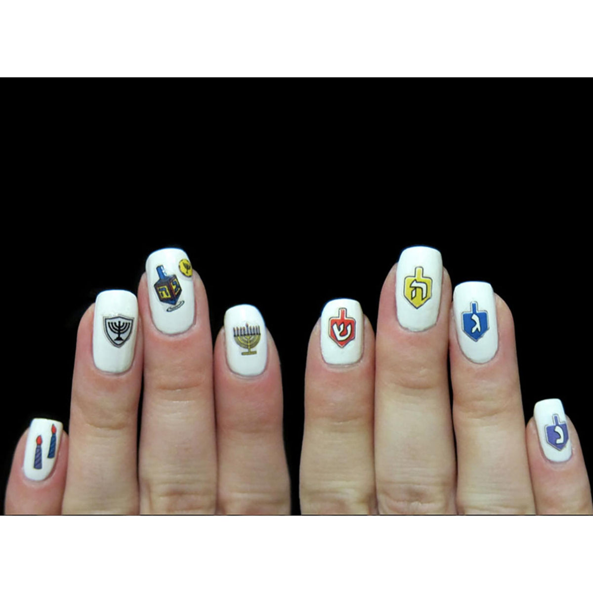Midrash Manicures nukkah Nail Decals