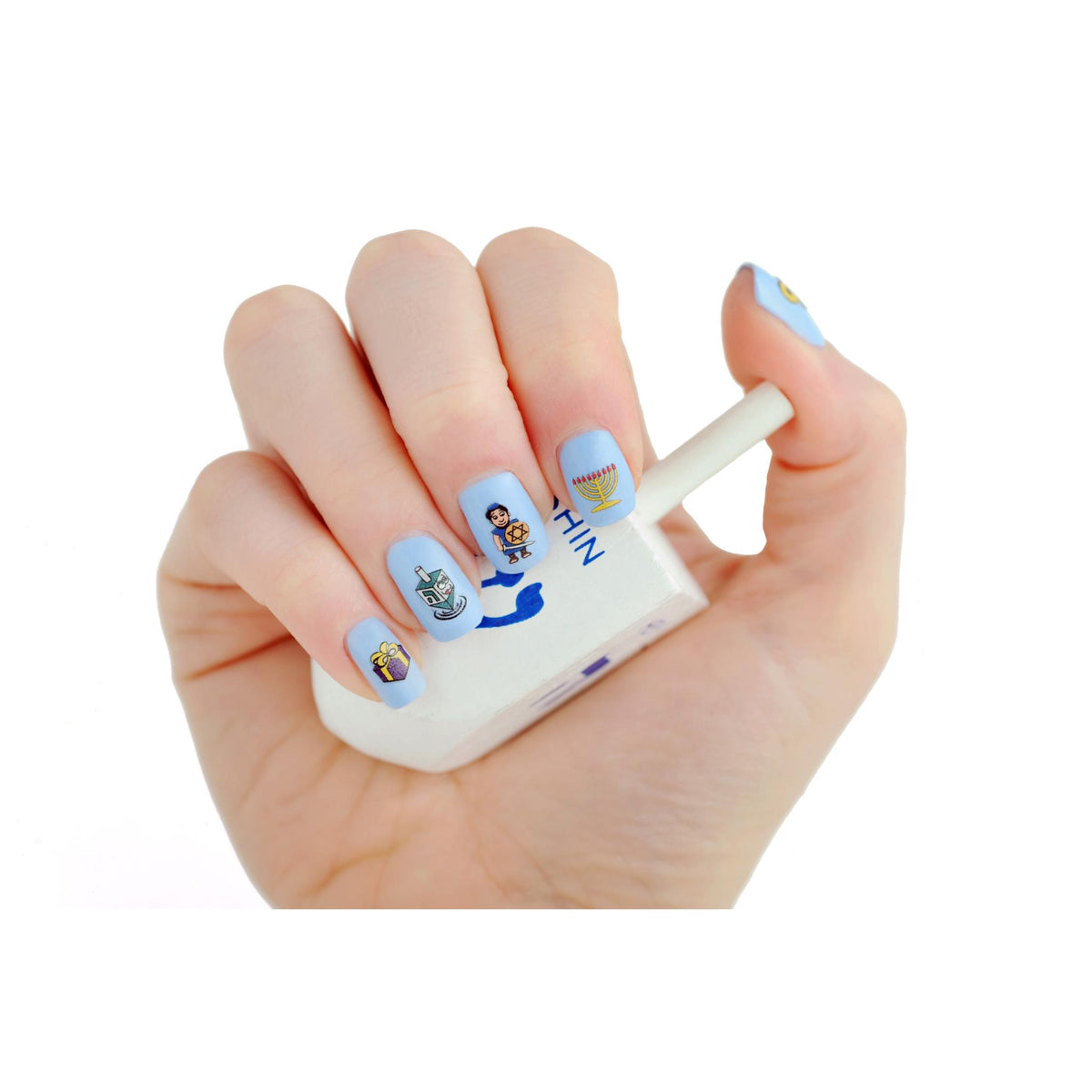 Midrash Manicures nukkah Nail Decals