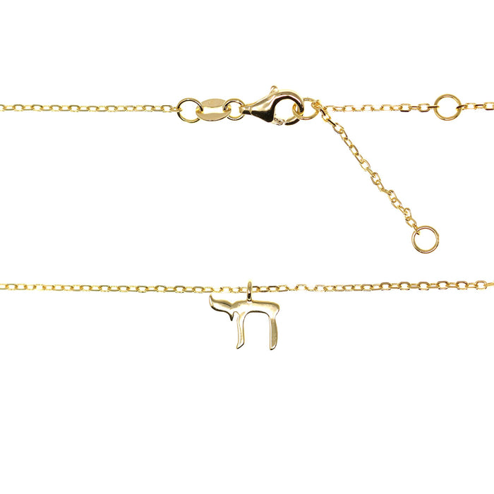 Chai 'Life' Necklace Contemporary in Gold by Penny Levi