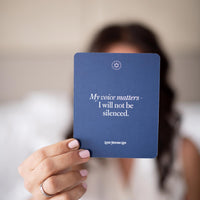 Positive Jewish Affirmations Card Deck by Karen Cinnamon
