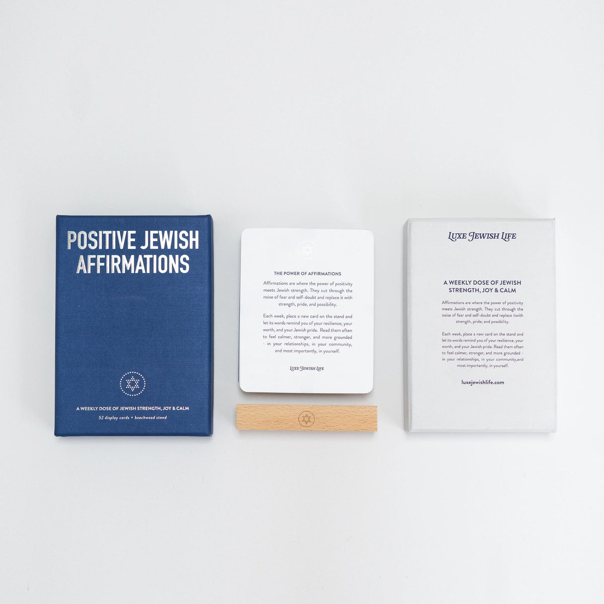 Positive Jewish Affirmations Card Deck by Karen Cinnamon