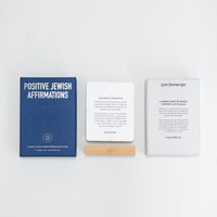 Positive Jewish Affirmations Card Deck by Karen Cinnamon