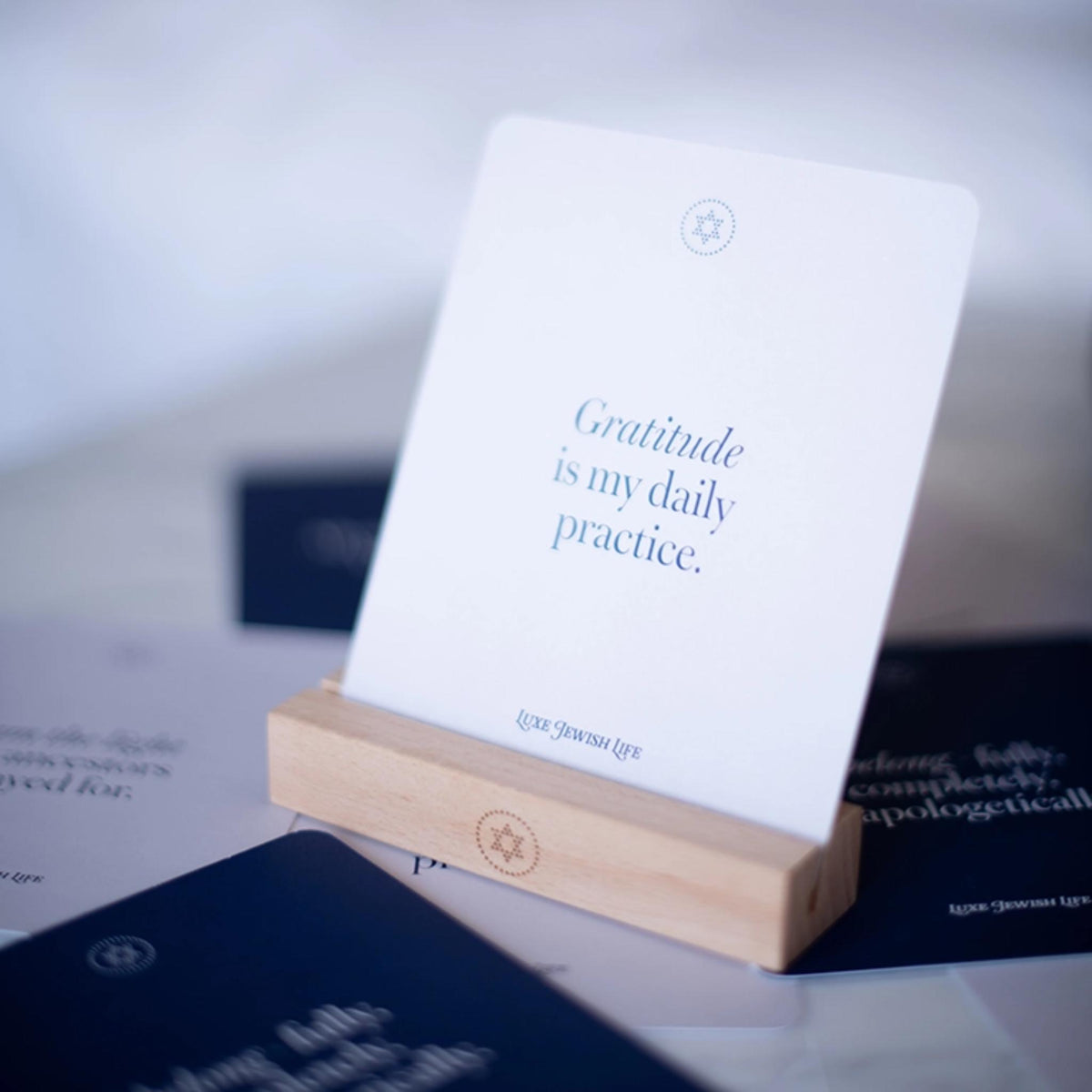 Positive Jewish Affirmations Card Deck by Karen Cinnamon
