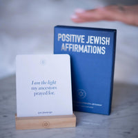 Positive Jewish Affirmations Card Deck by Karen Cinnamon