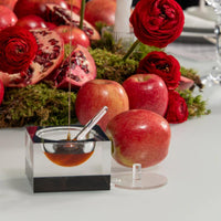 Acrylic Honey & Salt Dish in Smoke by Apeloig