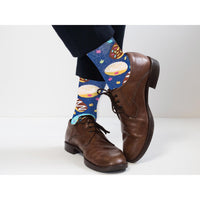 Chanukah Doughnuts Adult Crew Socks