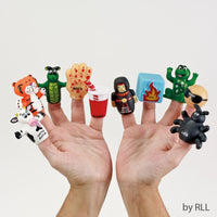 Ten Plague Vinyl Finger Puppets