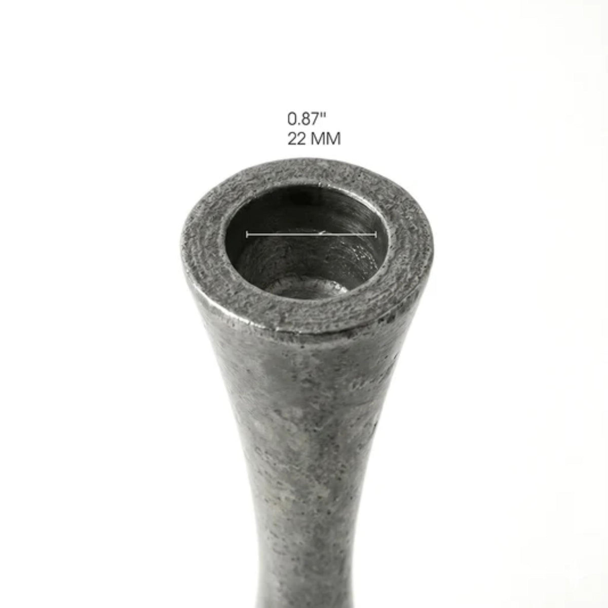 Classic Antique Silver Shabbat Candlesticks  by Yair Emanuel