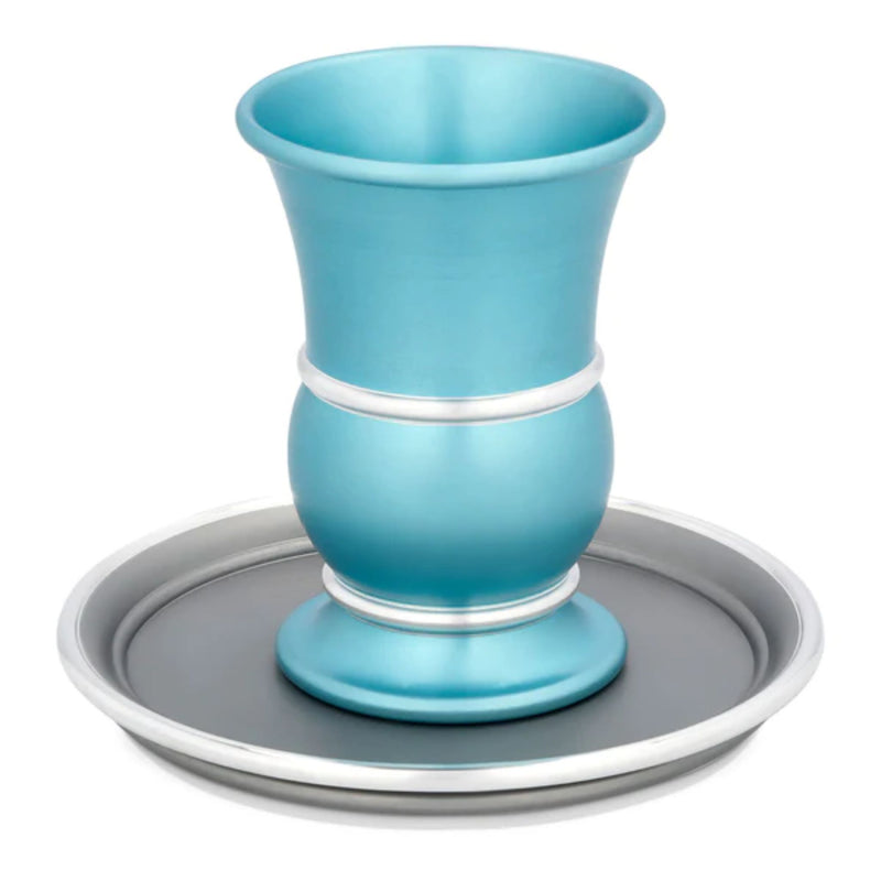 Novel Kiddush Cup in Azure by Akilov