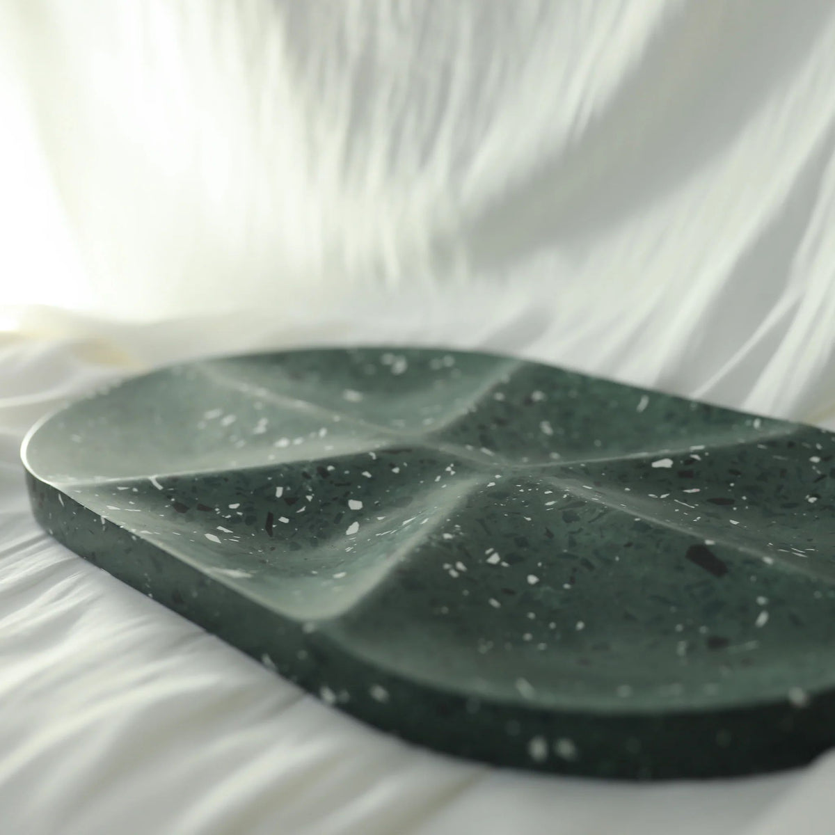 Emerald Terrazzo Seder Plate by Rafa