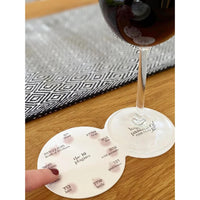 'Happy Passover, Ten Plagues' Glass Coasters