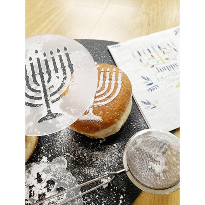 Cupcake Stencils (set of 4) for Chanukah by Seven Cards Design