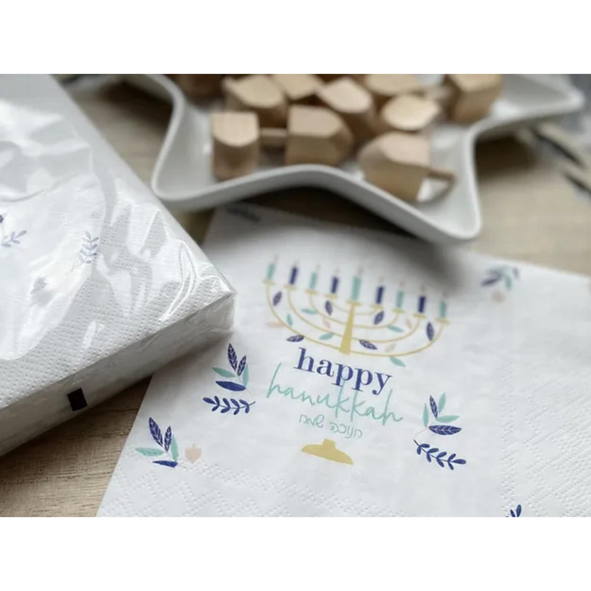 Happy Chanukah Napkins