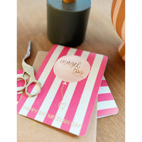 Mazel Tov Balloons Bat Mitzvah Card
