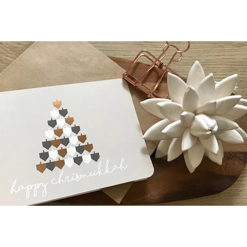 Happy Chrismukkah Dreidels Card