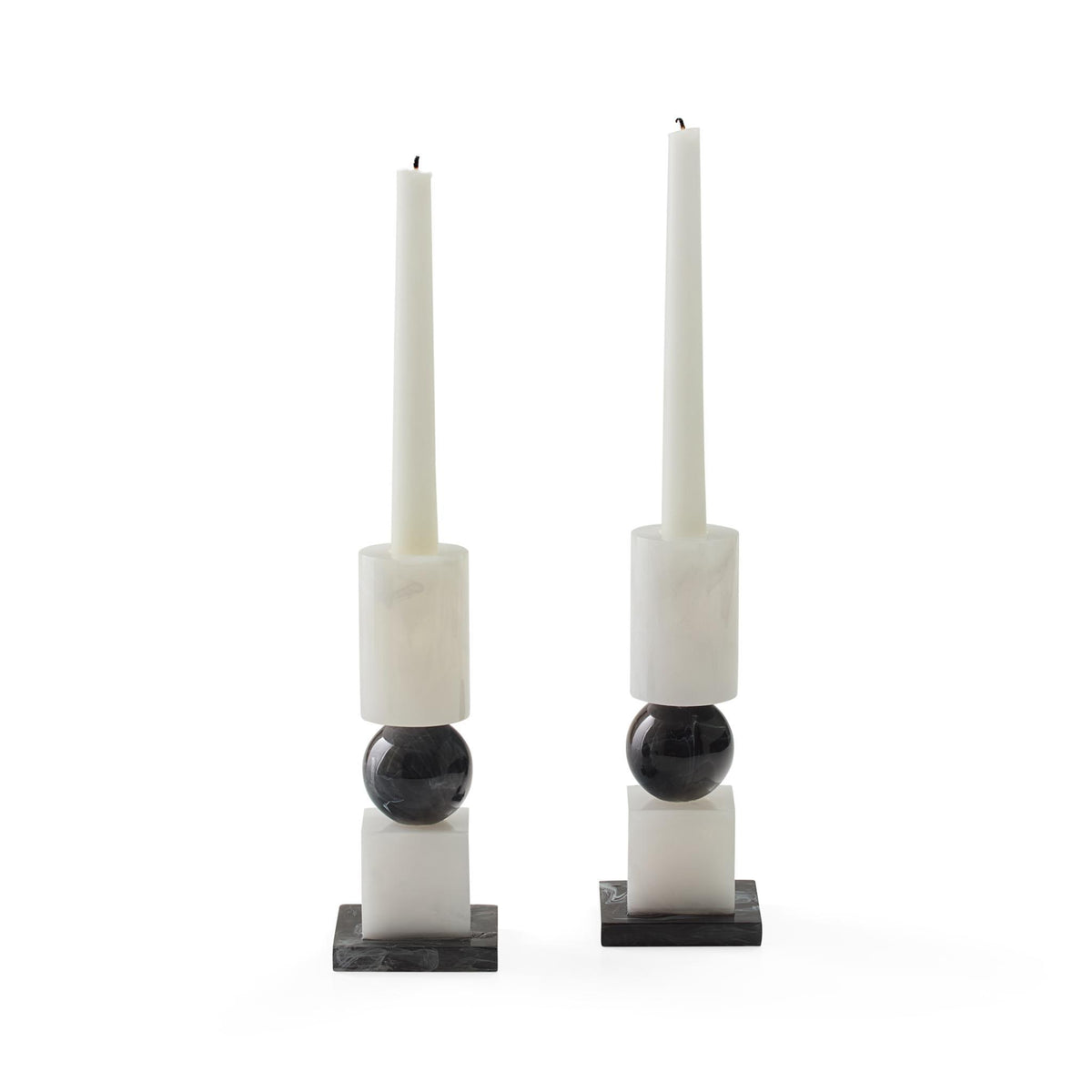 Como Shabbat Candlesticks by Jonathan Adler