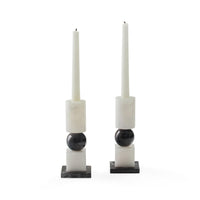 Como Shabbat Candlesticks by Jonathan Adler