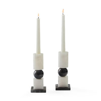 Como Shabbat Candlesticks by Jonathan Adler