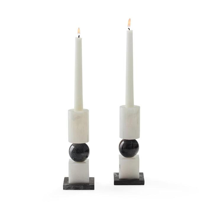 Como Shabbat Candlesticks by Jonathan Adler