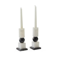 Como Shabbat Candlesticks by Jonathan Adler