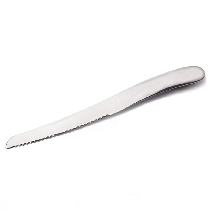 Contemporary Stainless Steel Challah Knife by Aulicia