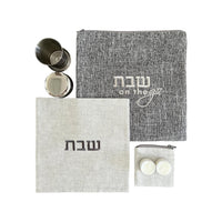 Shabbat On the Go Set Tweed by KW