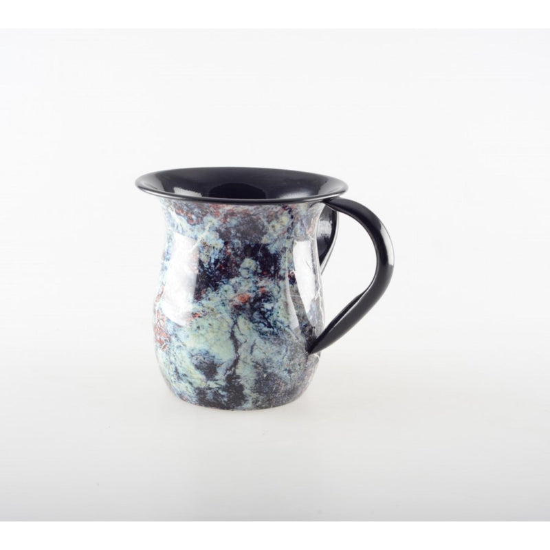 Black Marble Netilat Yadayim/ Washing Cup by Aulicia