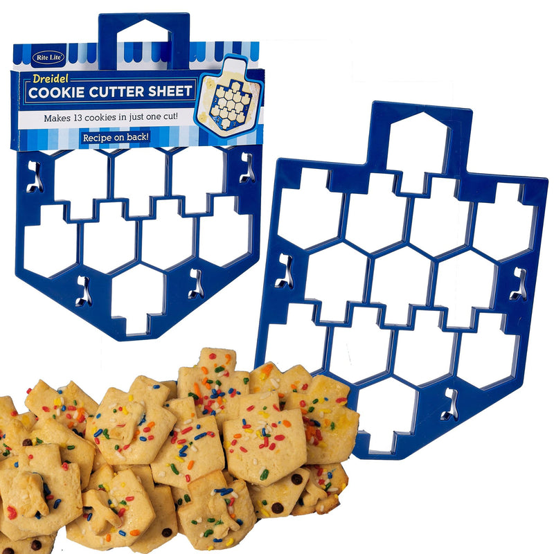 Dreidel Cookie Cutter sheet