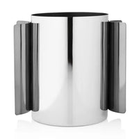 Silver and Gunmetal Netilat Yadaim Cup (Washing Cup) by Godinger