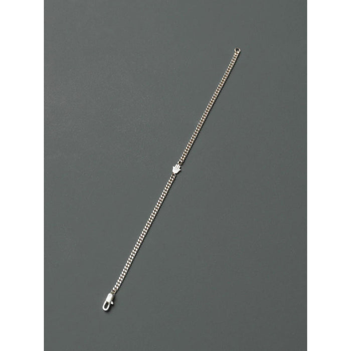 Men's Shelev Bracelet in recycled Sterling Silver 925 - Hamsa Edition by Oriya