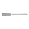 Jerusalem Metal Cut Out Jerusalem Design - White Challah Knife by Yair Emanuel