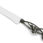 Black Orchid Challah Knife by Michael Aram