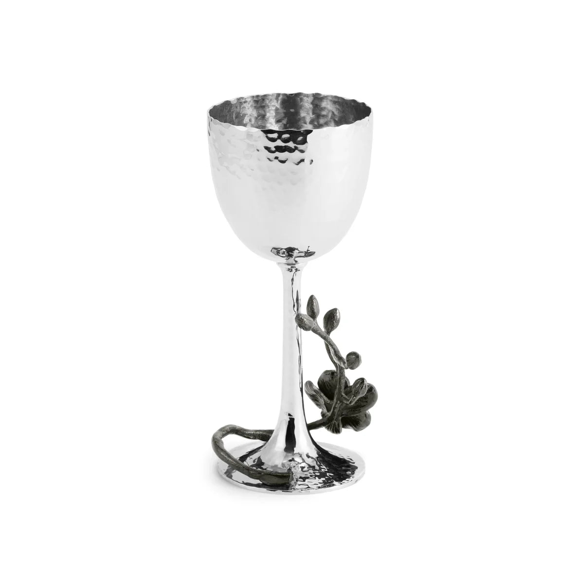 Orchid - Black Shabbat Kiddush Cup by Michael Aram