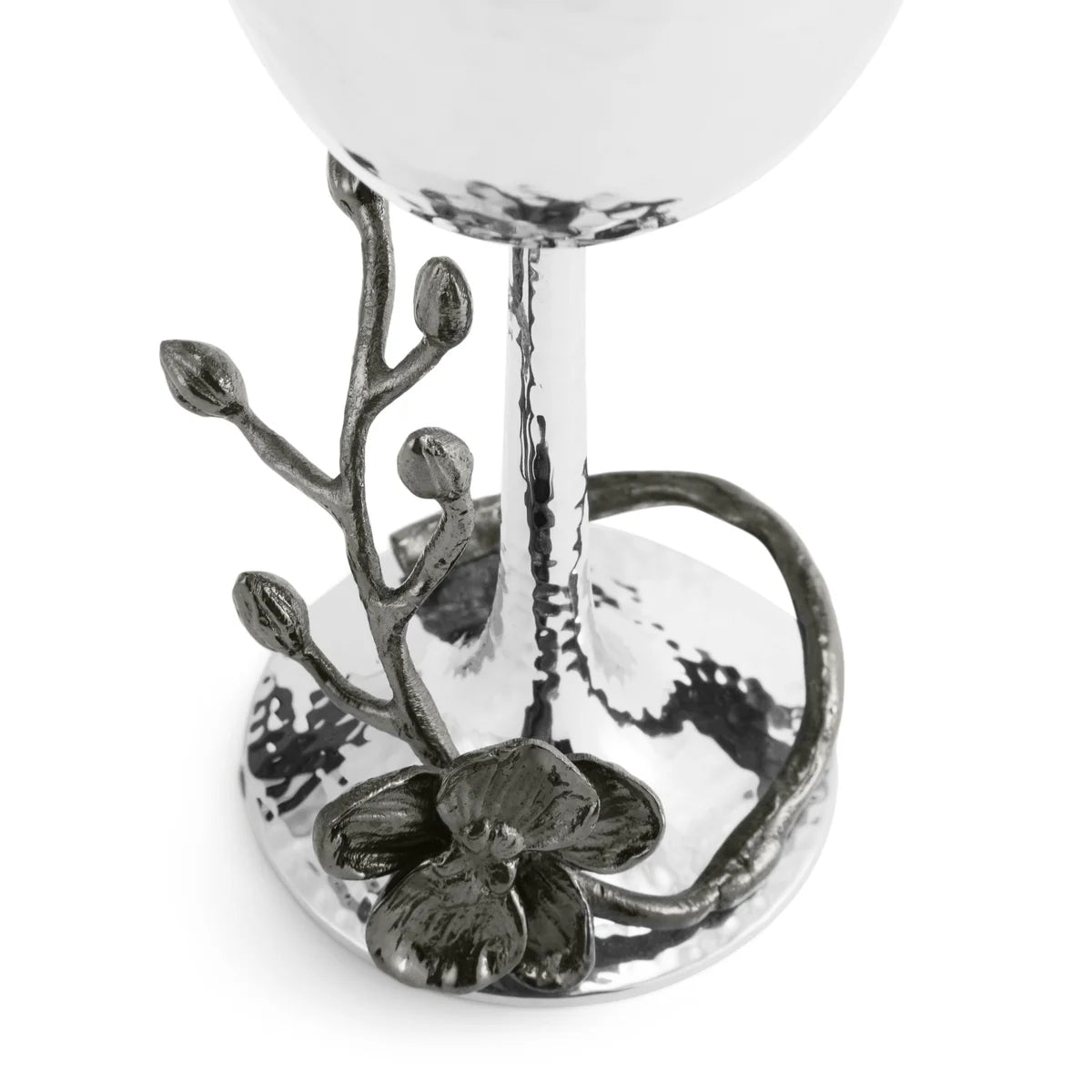 Orchid - Black Shabbat Kiddush Cup by Michael Aram