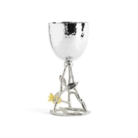 Pomegranate Silver and Gold Kiddush Cup by Michael Aram