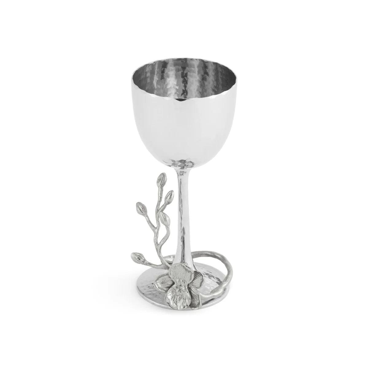 Orchid - White Shabbat Kiddush Cup by Michael Aram