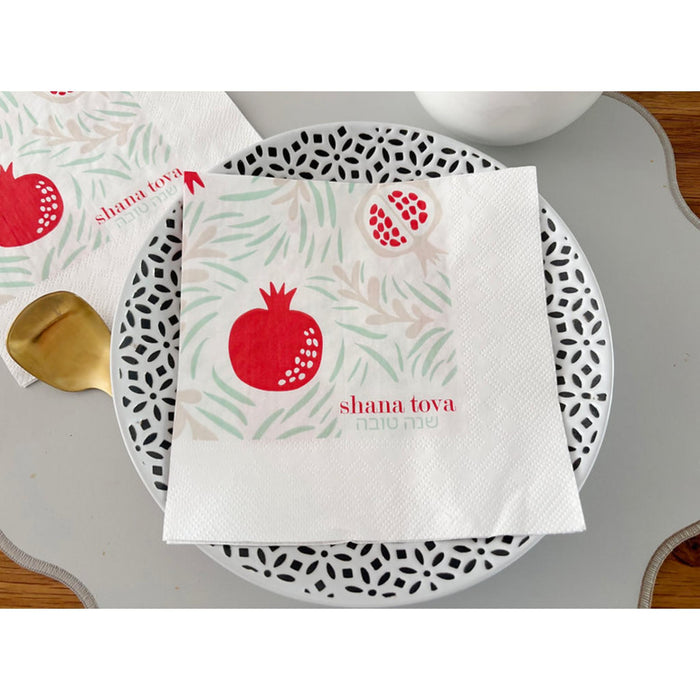 Shana Tova Pomegranate Napkins