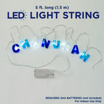 Battery Operated "CHANUKAH" String Light